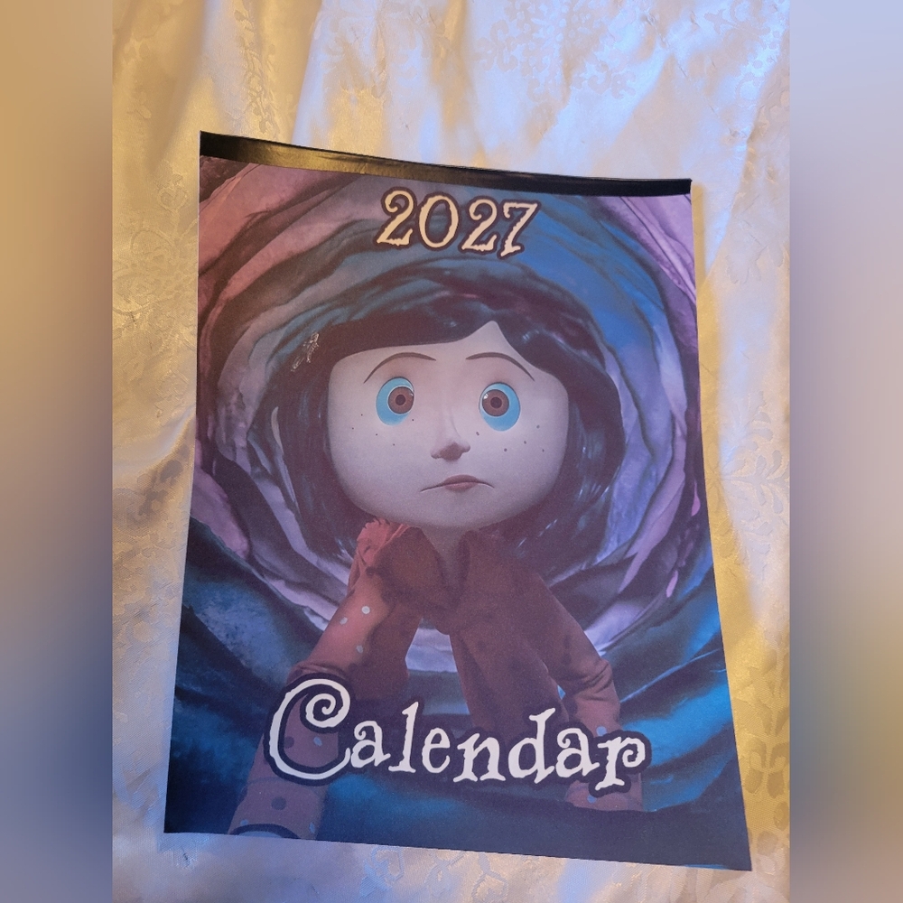 💀NEW 💀 2027 Coraline Calendar